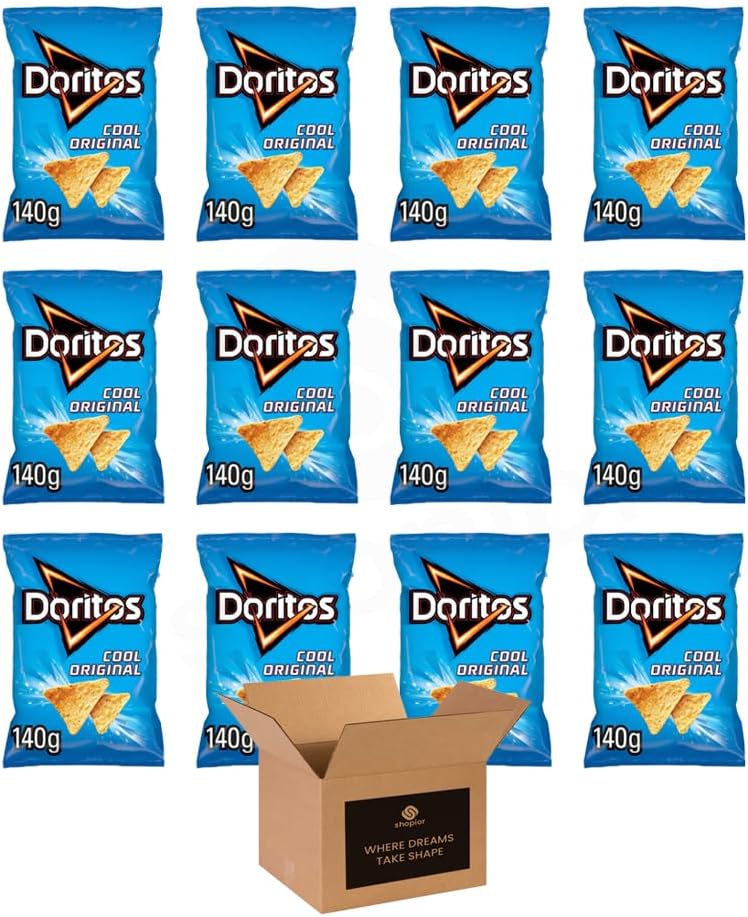 Doritos Tortilla Chips Snack Sharng Bags – Bold Crunch, Iconic Tasty Chips