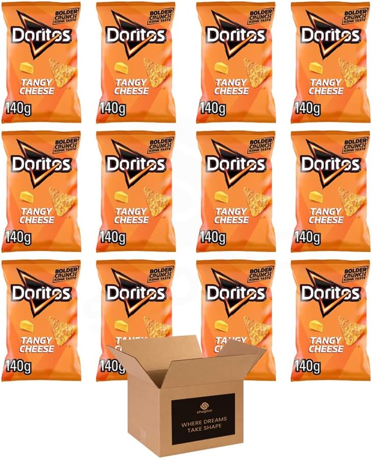 Doritos Tortilla Chips Snack Sharng Bags – Bold Crunch, Iconic Tasty Chips