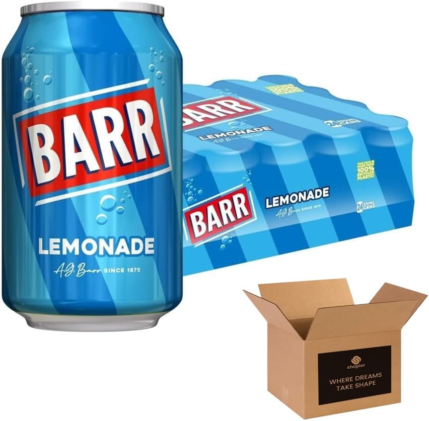 Barr & IRN-BRU & BOTTLES - No Sugar Fizzy Drink Soft Drink Cans – Variety Flavours