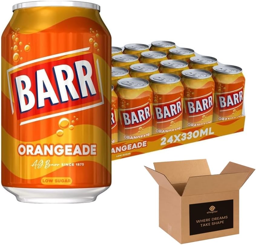 Barr & IRN-BRU & BOTTLES - No Sugar Fizzy Drink Soft Drink Cans – Variety Flavours
