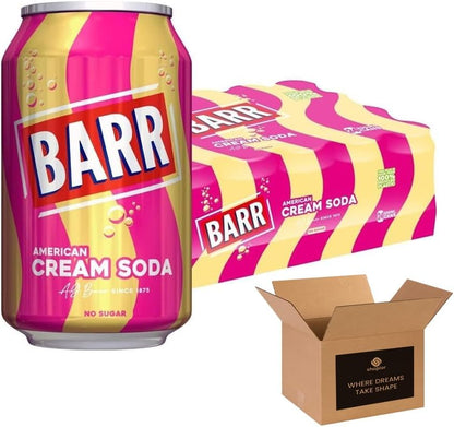 Barr & IRN-BRU & BOTTLES - No Sugar Fizzy Drink Soft Drink Cans – Variety Flavours