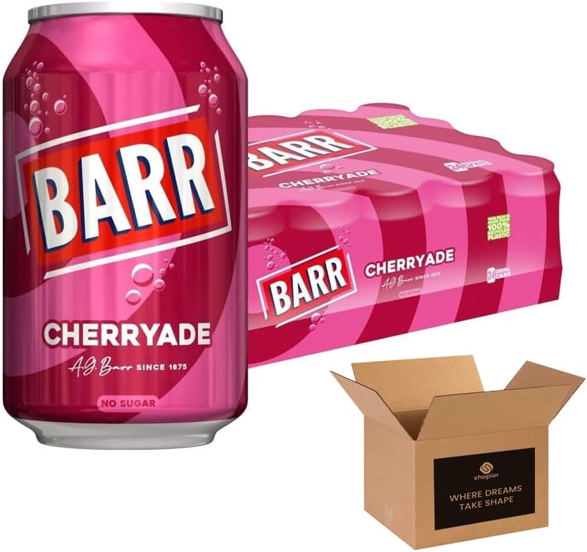 Barr & IRN-BRU & BOTTLES - No Sugar Fizzy Drink Soft Drink Cans – Variety Flavours
