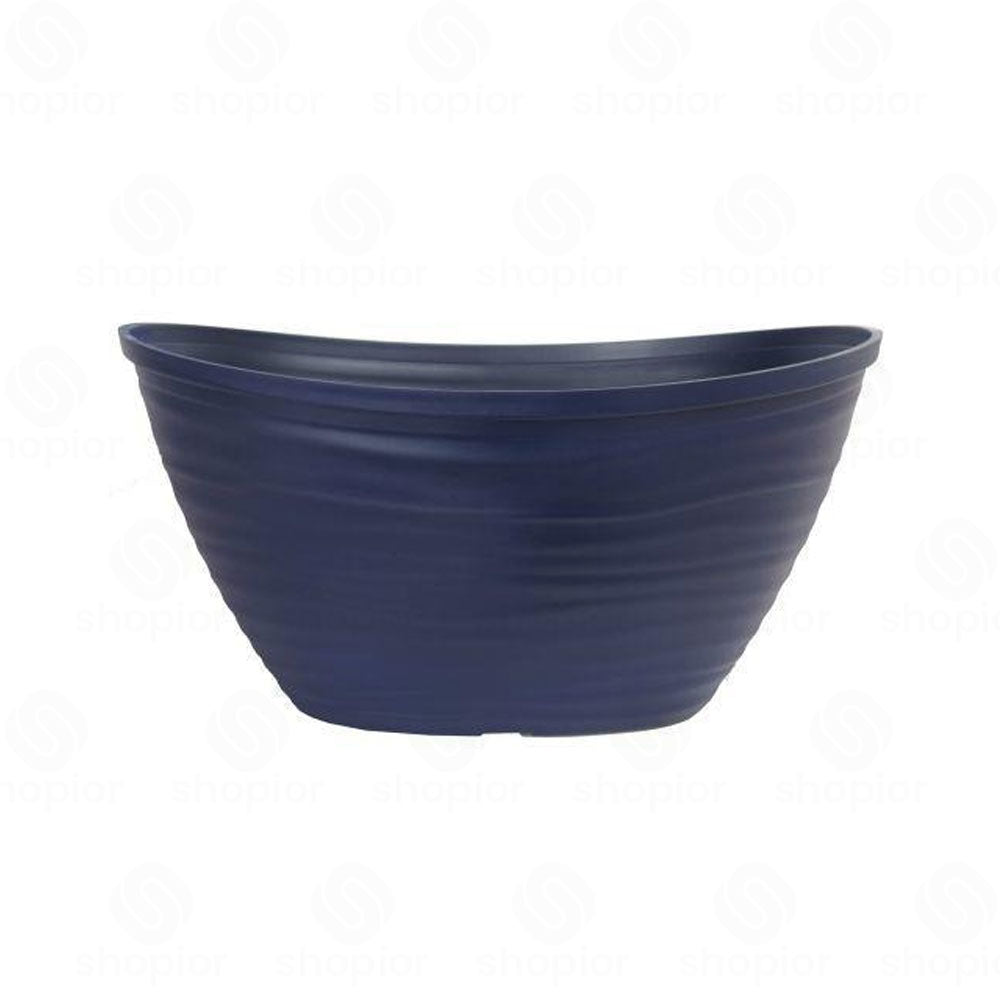 Dune Planter with Rim 48cm & 51cm Oval Garden Plant Pot | Large Outdoor Indoor Planter