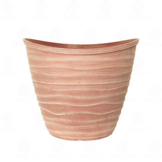 Dune Planter with Rim 48cm & 51cm Oval Garden Plant Pot | Large Outdoor Indoor Planter