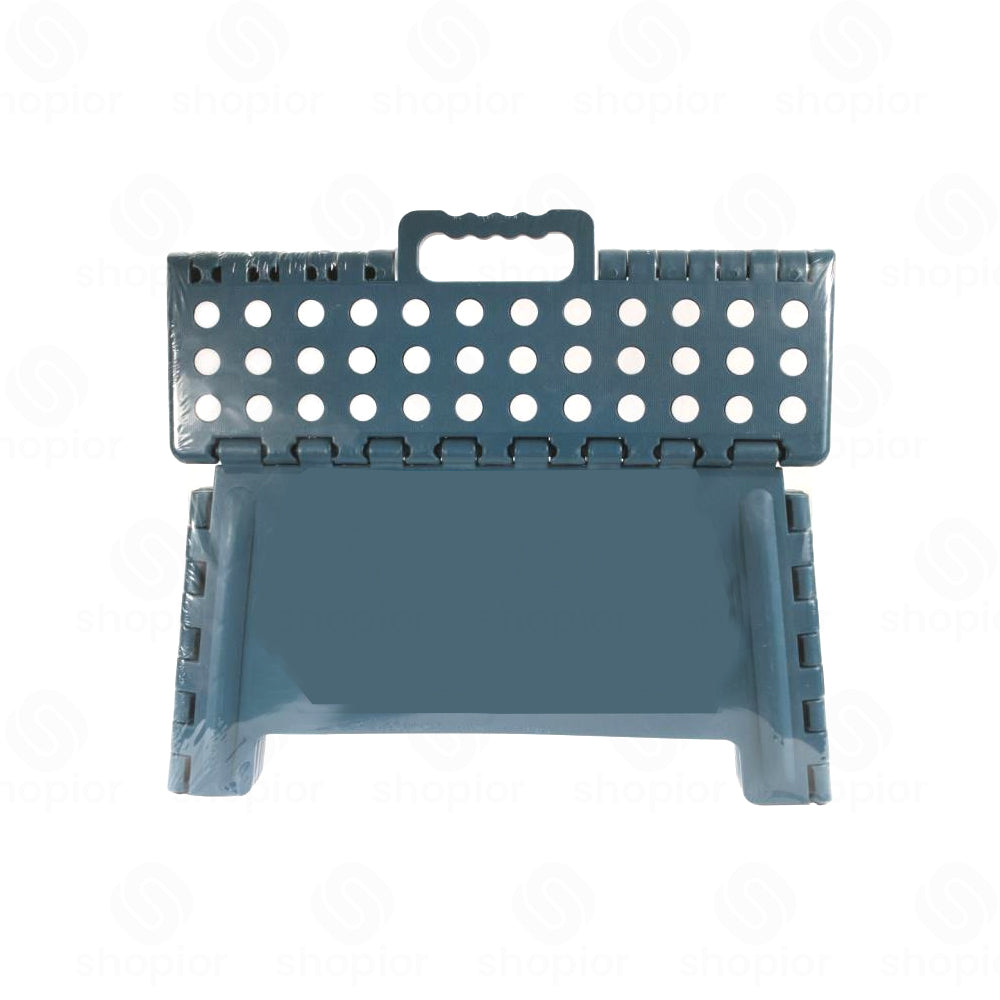 Heavy Duty Folding Step Stool Lightweight Plastic Foldable & Portable Footstool