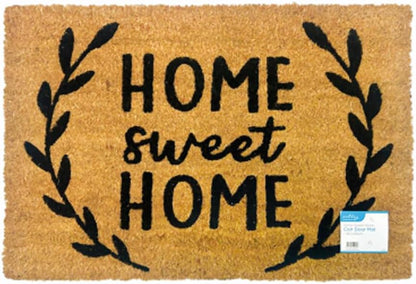 Heavy Duty Coco Coir Rubber Door Mat – Non Slip Outdoor & Indoor Entrance Mat