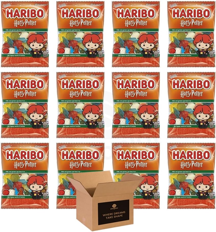 Sweets Share Size Bags Pack of 12 | Sweet & Sour Jellies, Gummy Candy & Chewy