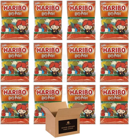 Sweets Share Size Bags Pack of 12 | Sweet & Sour Jellies, Gummy Candy & Chewy
