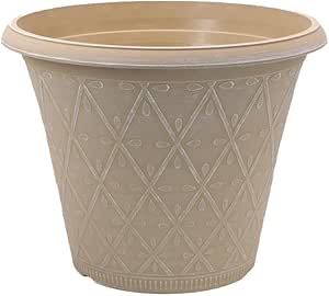 Plastic Prisma Planters | Festive Garden Planting 9L – Round Garden Plant Pots