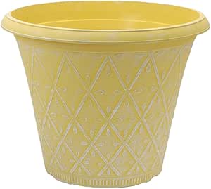 Plastic Prisma Planters | Festive Garden Planting 9L – Round Garden Plant Pots