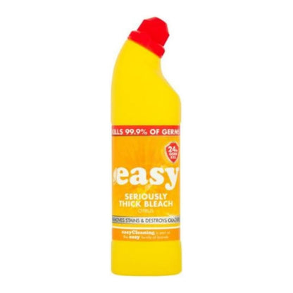 Easy Seriously Thick Bleach Multipurpose Toilet  Cleaner | Removes 99.9% Germs & Bacteria