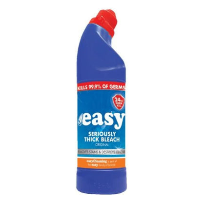 Easy Seriously Thick Bleach Multipurpose Toilet  Cleaner | Removes 99.9% Germs & Bacteria