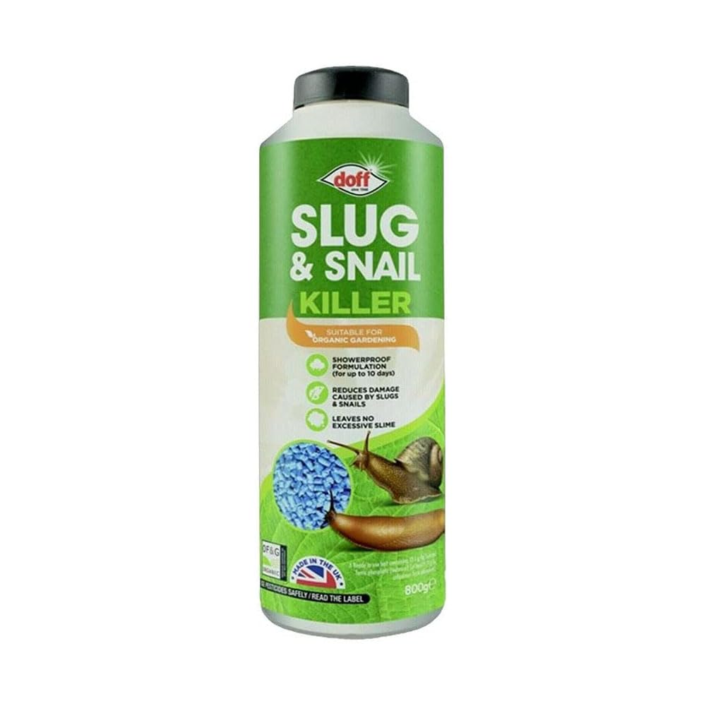 Slug & Snail Killer 800g | Protect Garden with Powerful Organic Slug and Snail Killer