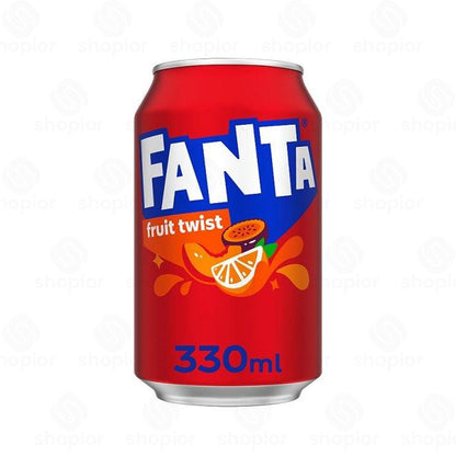 Fanta Soft Drinks Variety – Fruit Flavoured Fizzy Drinks in Cans & Bottles