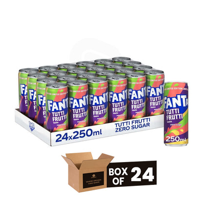 Fanta Soft Drinks Variety – Fruit Flavoured Fizzy Drinks in Cans & Bottles