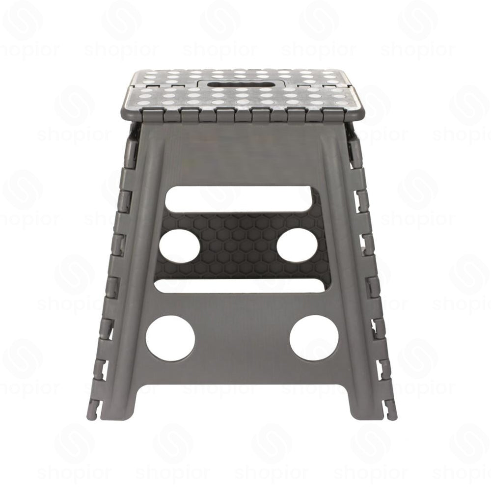 Heavy Duty Folding Step Stool Lightweight Plastic Foldable & Portable Footstool