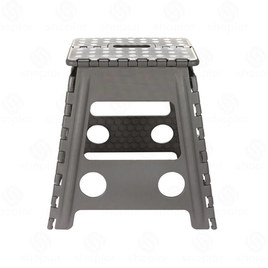 Heavy Duty Folding Step Stool Lightweight Plastic Foldable & Portable Footstool
