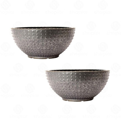 Hobnail Large Bowl & Planter Pots | Antique Textured Garden Planters 30cm–45cm