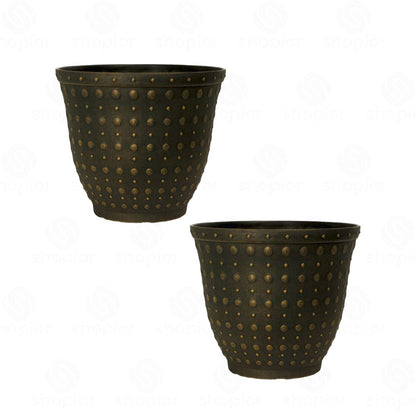 Hobnail Large Bowl & Planter Pots | Antique Textured Garden Planters 30cm–45cm