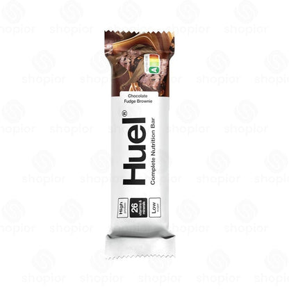 Huel Complete Nutrition Bar 55g x 12 – High Protein, Low Sugar, Vegan Chocolate