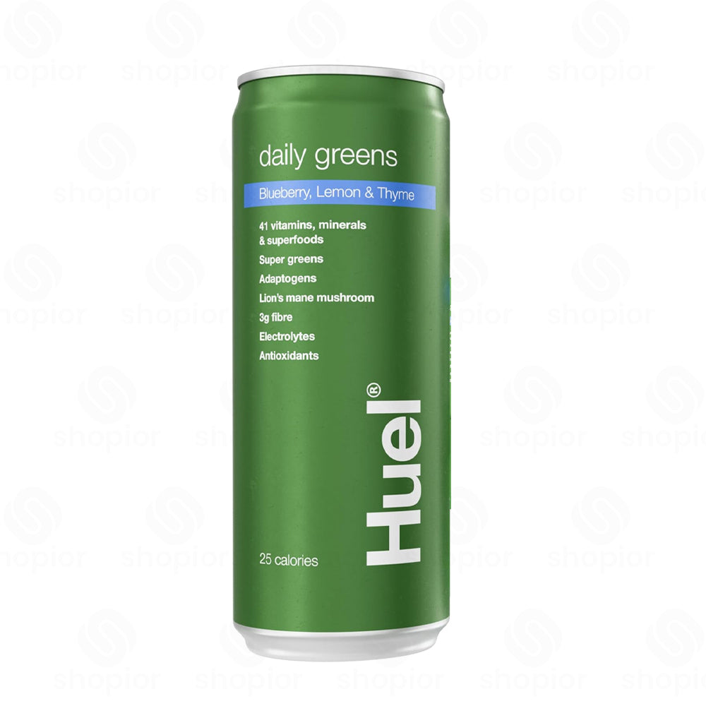 Huel Sparkling Greens Ready to Drink Superfood Beverage, 41 Vitamins & Minerals