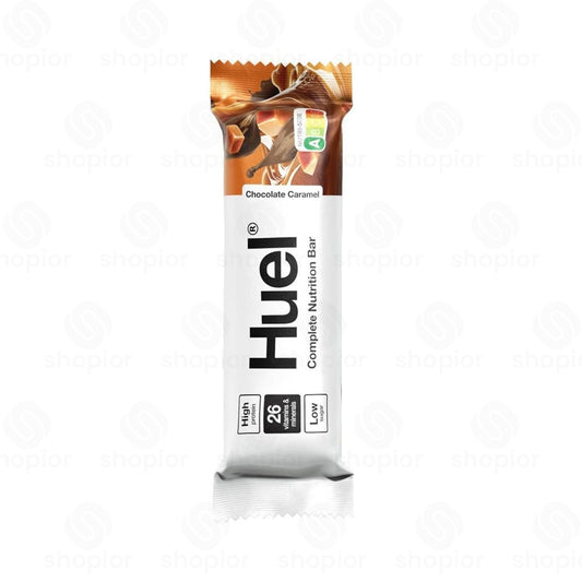 Huel Complete Nutrition Bar 55g x 12 – High Protein, Low Sugar, Vegan Chocolate