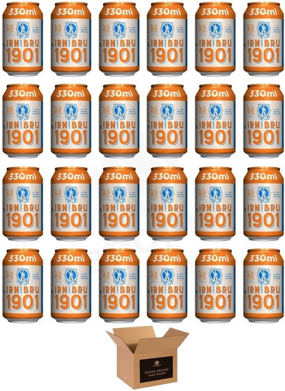 Barr & IRN-BRU & BOTTLES - No Sugar Fizzy Drink Soft Drink Cans – Variety Flavours