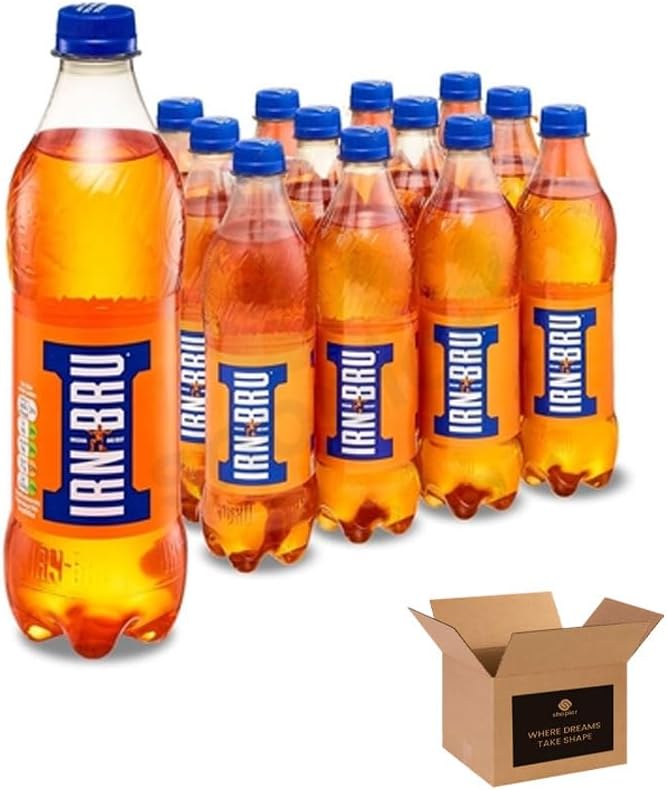 Barr & IRN-BRU & BOTTLES - No Sugar Fizzy Drink Soft Drink Cans – Variety Flavours