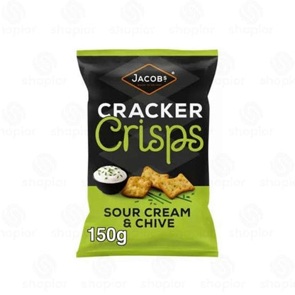 Jacob’s Cracker Crisps & Savoury Snack – Flavoured Crinklys Sharing Snacks