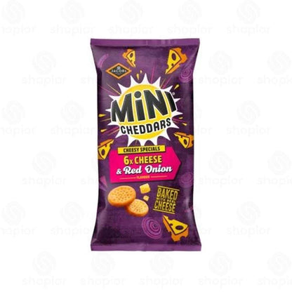 Jacob’s Cracker Crisps & Savoury – Flavoured Crinklys, Mini Cheddars Snacks