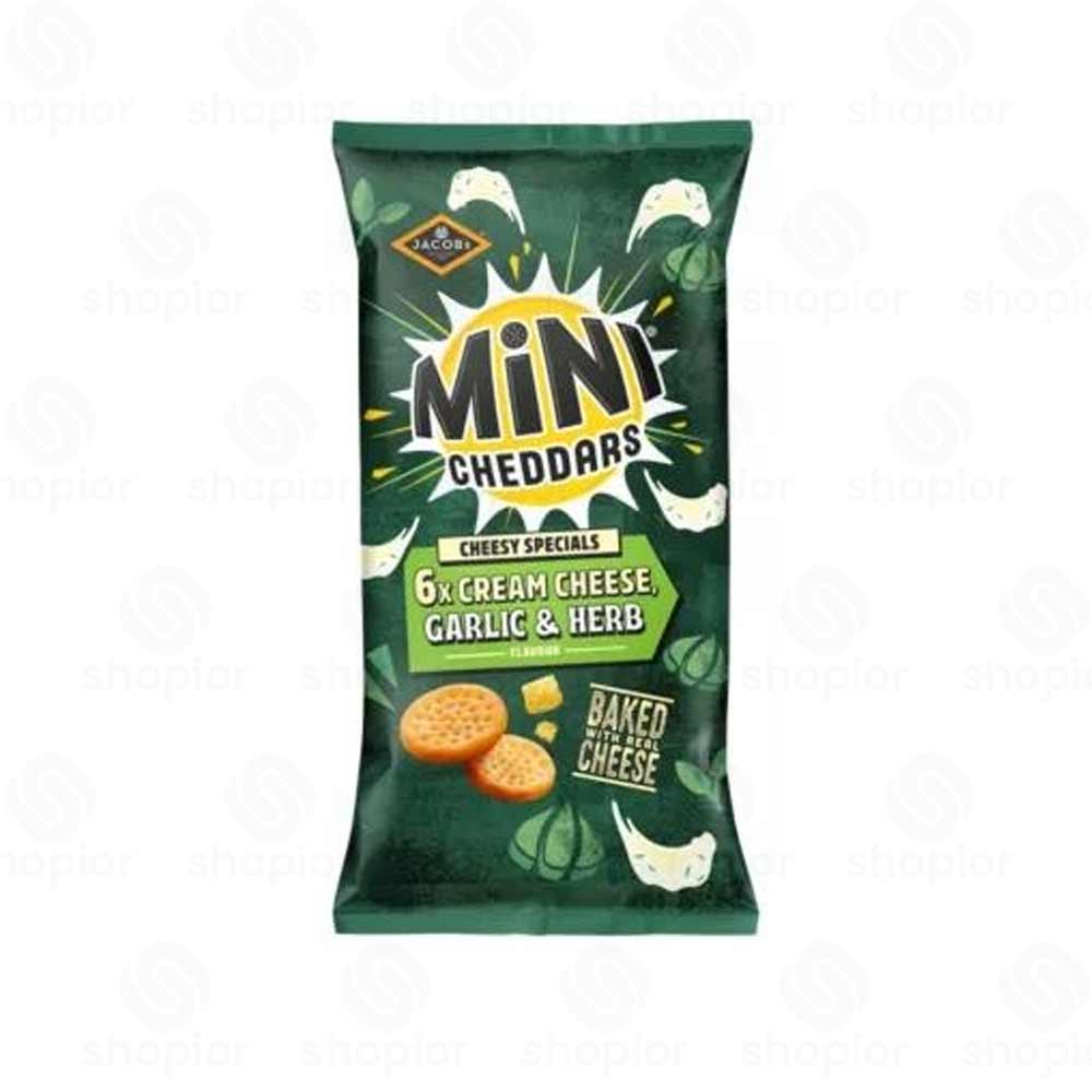 Jacob’s Cracker Crisps & Savoury – Flavoured Crinklys, Mini Cheddars Snacks