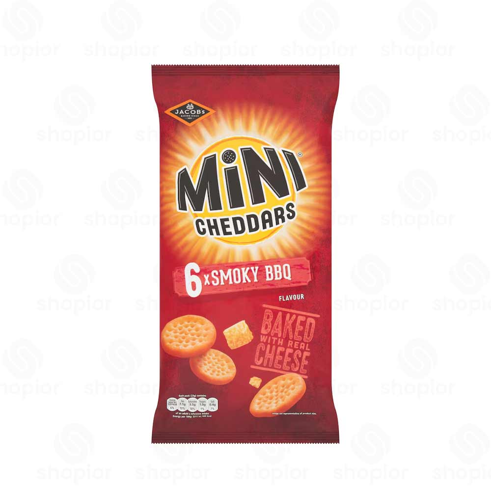 Jacob’s Cracker Crisps & Savoury – Flavoured Crinklys, Mini Cheddars Snacks