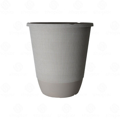 Jake Faux Ribbed Plant Pot Collection – Modern Indoor & Outdoor Garden Planters,
