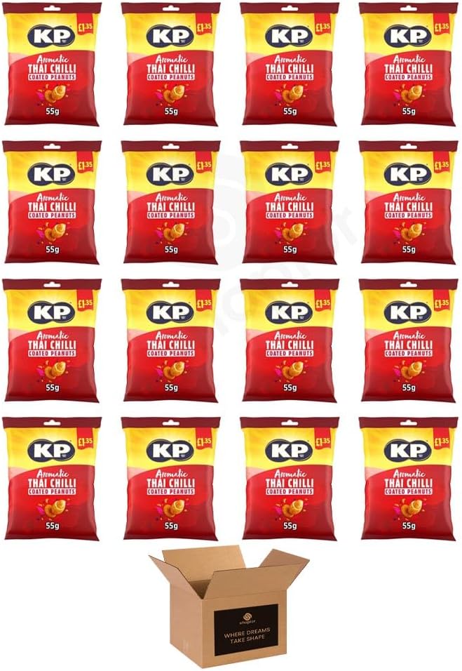KP Peanuts Original Salted & Dry Roasted – Classic British Roasted Nuts