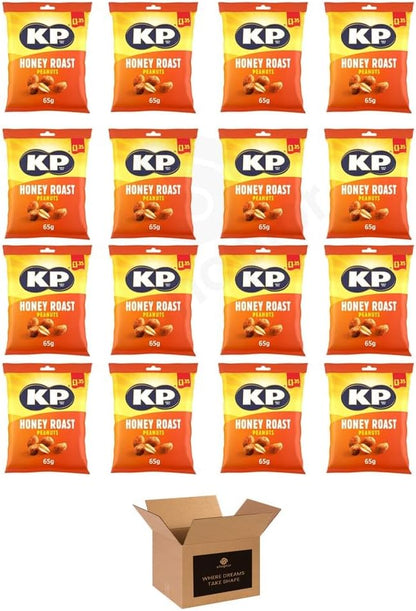 KP Peanuts Original Salted & Dry Roasted – Classic British Roasted Nuts