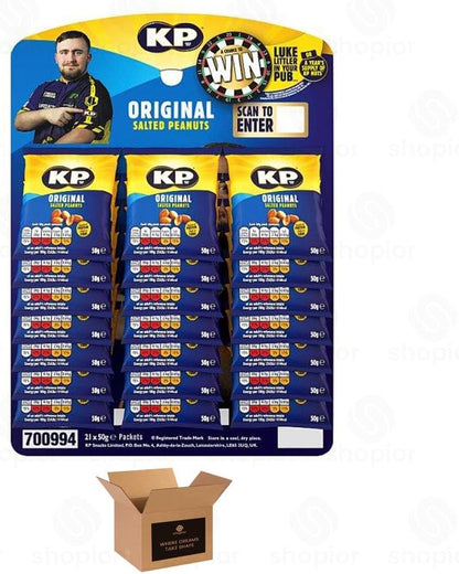 KP Peanuts Original Salted & Dry Roasted – Classic British Roasted Nuts