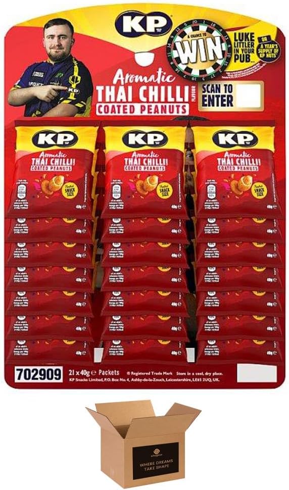 KP Peanuts Original Salted & Dry Roasted – Classic British Roasted Nuts