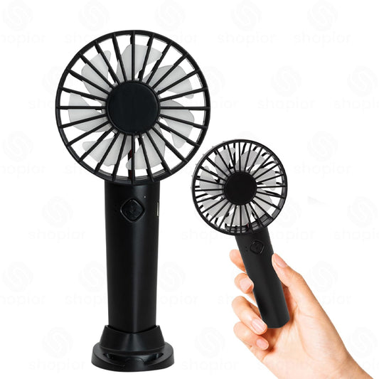 Portable Mini Fan 3 Speed | Rechargeable Handheld Cooling Fans for Travel Home Office Outdoor in Summer