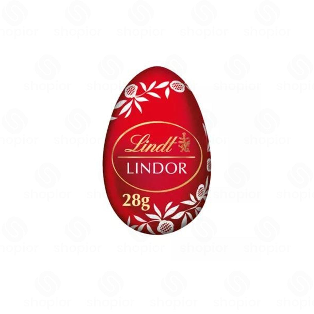 Lindt Lindor Milk Chocolate Filled Eggs 28g – Creamy Swiss Chocolate Easter Eggs