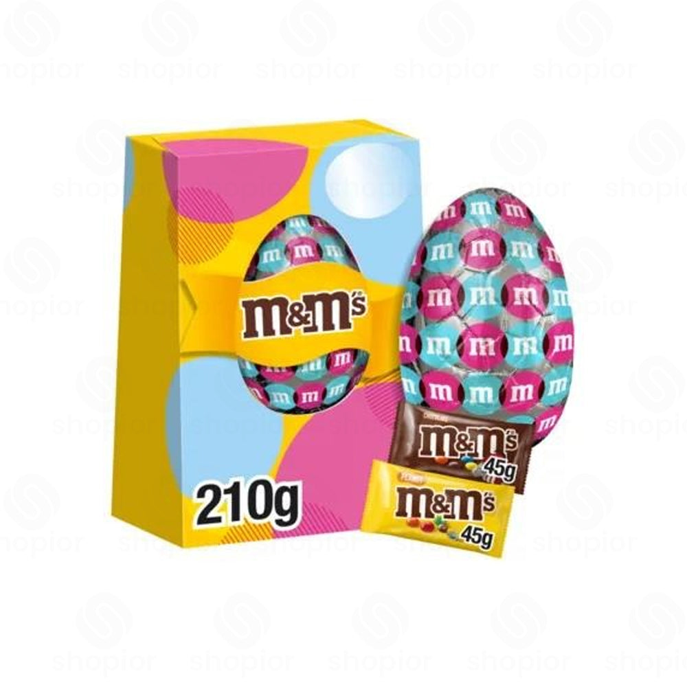 M&M’s Crispy Milk Chocolate Easter Eggs Variety Pack – Mini Eggs, Large Crispy, Egg Gift Packs