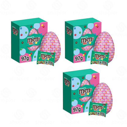 M&M’s Crispy Milk Chocolate Easter Eggs Variety Pack – Mini Eggs, Large Crispy, Egg Gift Packs