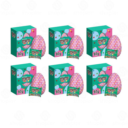 M&M’s Crispy Milk Chocolate Easter Eggs Variety Pack – Mini Eggs, Large Crispy, Egg Gift Packs