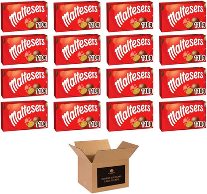 Maltesers Chocolate Gift Box & Snack Packs | Milk Chocolates with Honeycomb