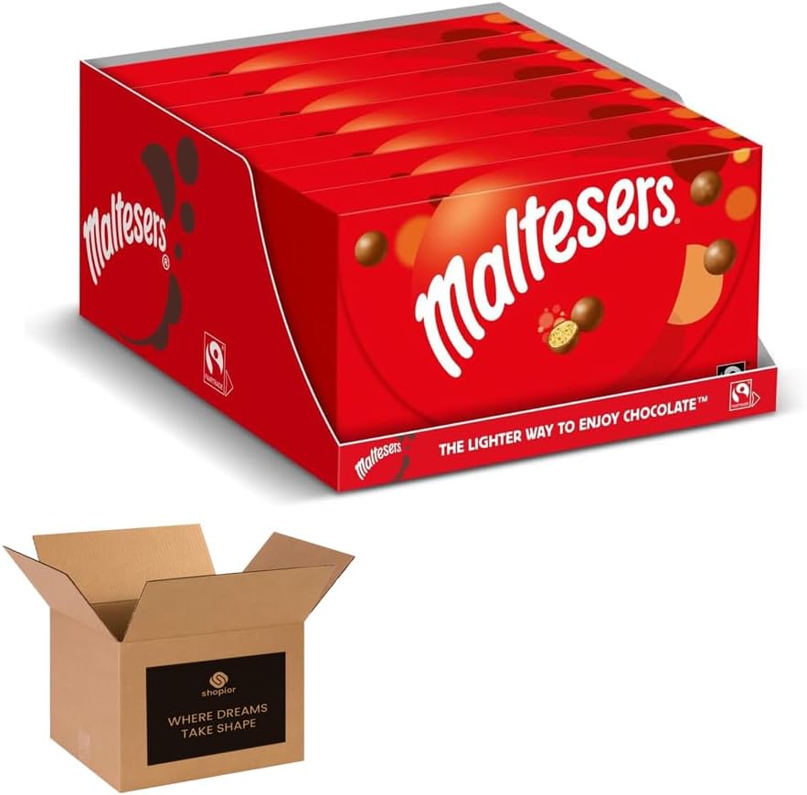 Maltesers Chocolate Gift Box & Snack Packs | Milk Chocolates with Honeycomb