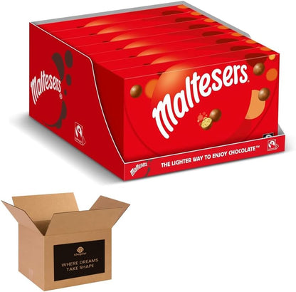 Maltesers Chocolate Gift Box & Snack Packs | Milk Chocolates with Honeycomb