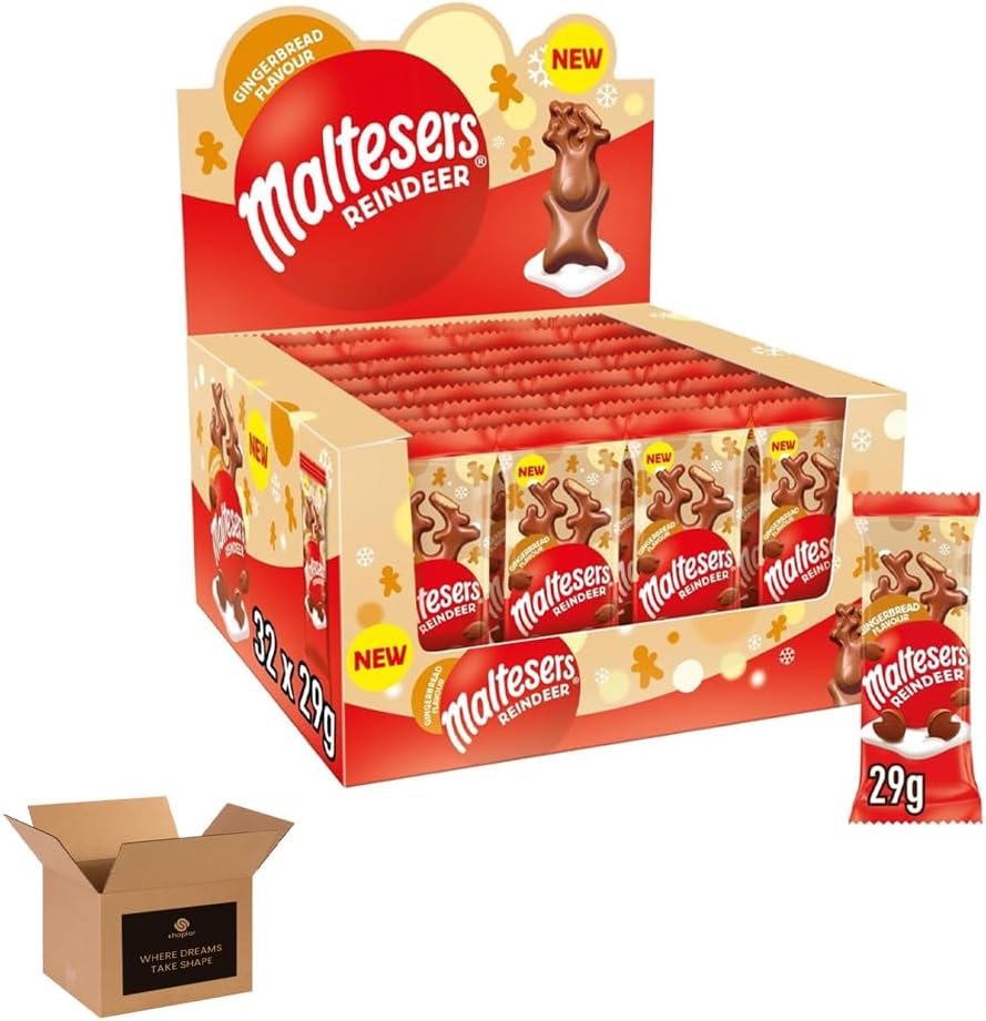 Maltesers Chocolate Gift Box & Snack Packs | Milk Chocolates with Honeycomb