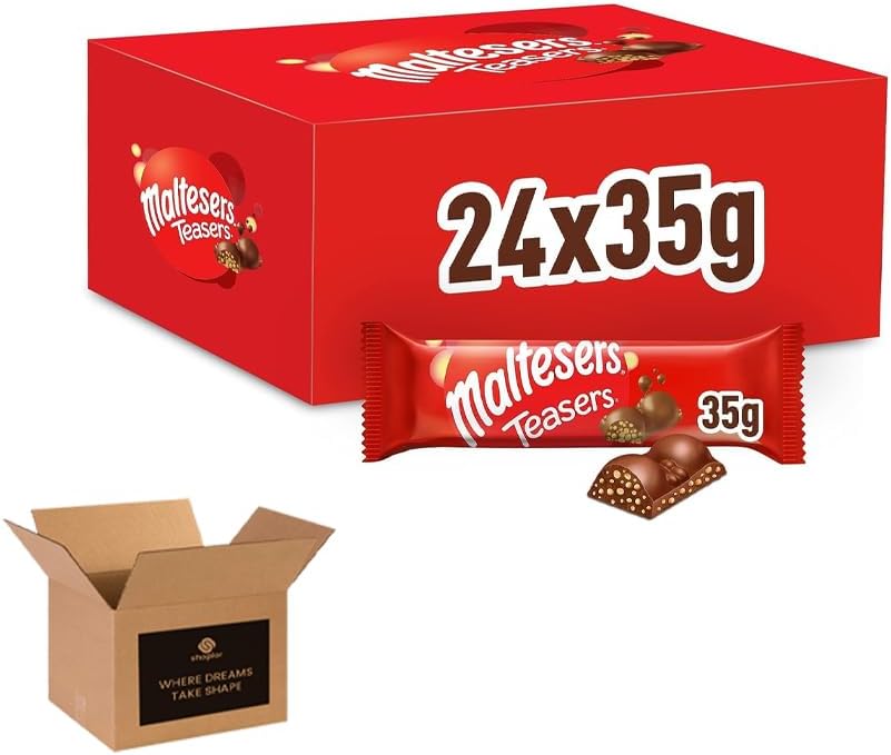 Maltesers Chocolate Gift Box & Snack Packs | Milk Chocolates with Honeycomb