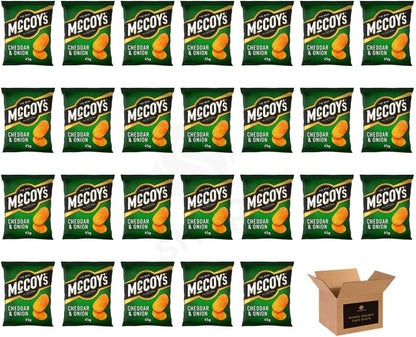 McCoy’s Crisps Multipack 6 Packs in 1 Pack– Crisps in Bold Flavours – Snacks
