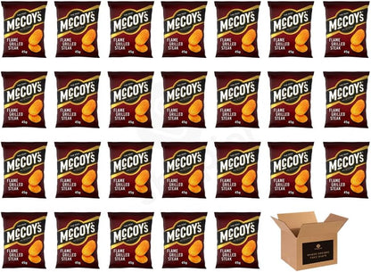 McCoy’s Crisps Multipack 6 Packs in 1 Pack– Crisps in Bold Flavours – Snacks