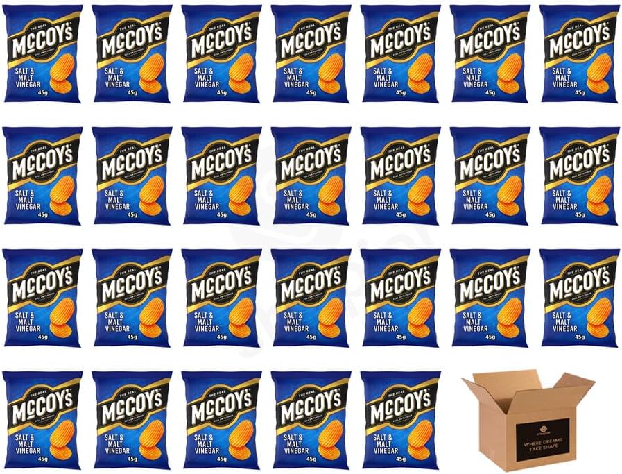McCoy’s Crisps Multipack 6 Packs in 1 Pack– Crisps in Bold Flavours – Snacks